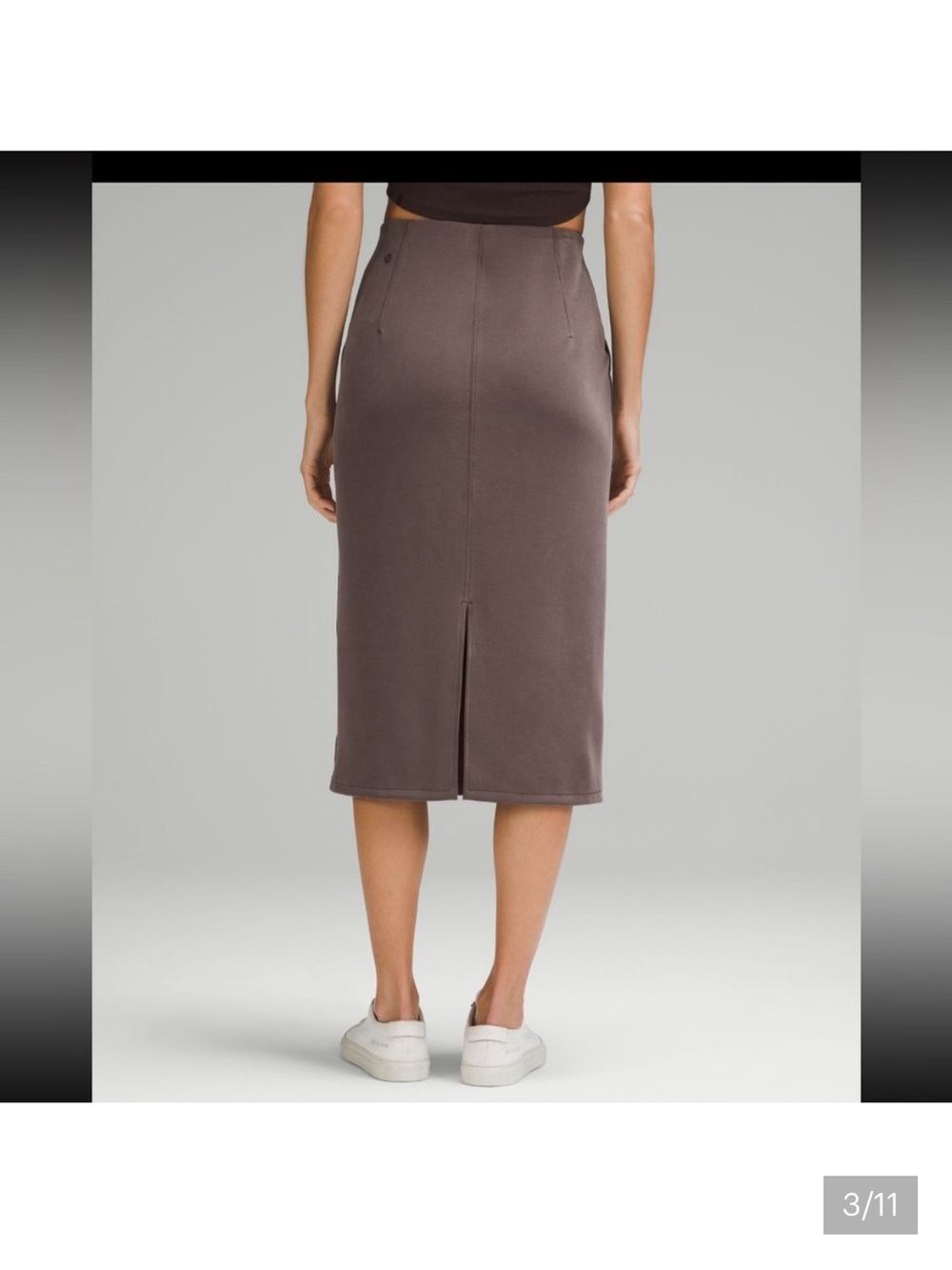 lululemon softstream midi high rise Skirt - Picture 2 of 8